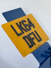 Load image into Gallery viewer, Number Plate Order Centre - 4D - 3D Gel - Printed - Import - Motorcycle - Hex - Short - Dealer re create