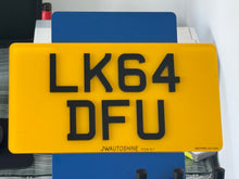 Load image into Gallery viewer, Number Plate Order Centre - 4D - 3D Gel - Printed - Import - Motorcycle - Hex - Short - Dealer re create