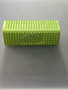 Pet hair removal block / carpet striper  green