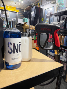 SIP CW2300 Power Washer Bundle with Stjarnagloss Snow Cannon and Foam