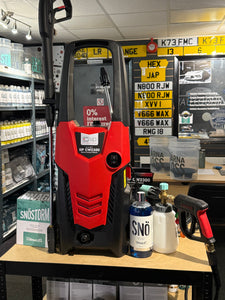 SIP CW2300 Power Washer Bundle with Stjarnagloss Snow Cannon and Foam