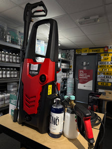SIP CW2300 Power Washer Bundle with Stjarnagloss Snow Cannon and Foam